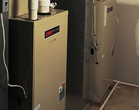 Furnace installed by Smith & Sons Heating and Air